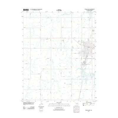 2013 Map of Nowata West, 2013 Print