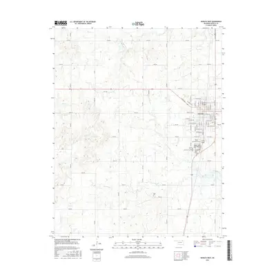 2016 Map of Nowata West, 2016 Print