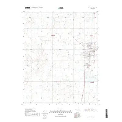 2019 Map of Nowata West, 2019 Print