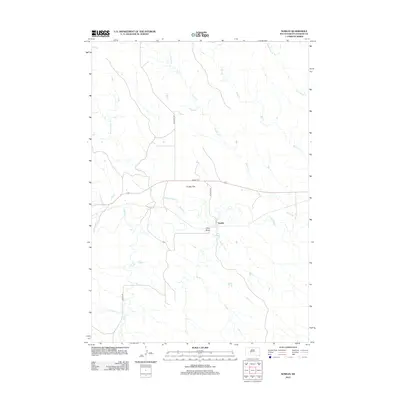 2012 Map of Nowlin, 2012 Print