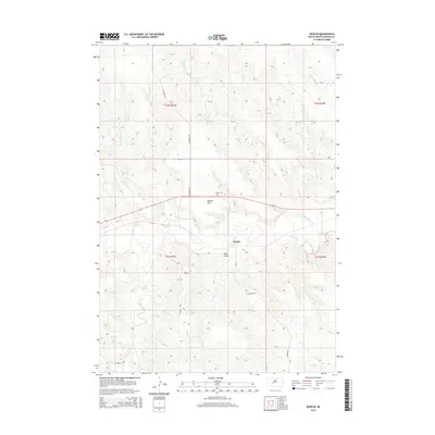 2015 Map of Nowlin, 2015 Print