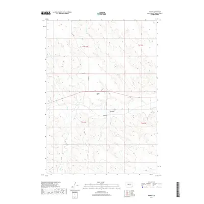 2017 Map of Nowlin, 2017 Print