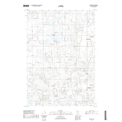 2019 Map of Nowthen, 2019 Print