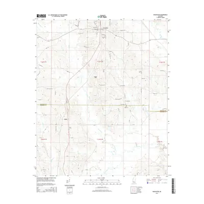 2015 Map of Noxapater, 2015 Print