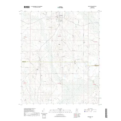 2018 Map of Noxapater, 2018 Print