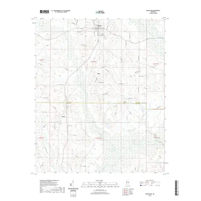2020 Map of Noxapater, 2020 Print