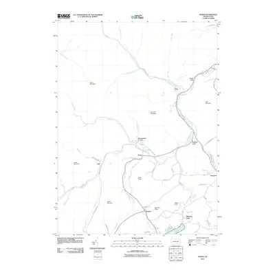 2010 Map of Noxen, 2010 Print