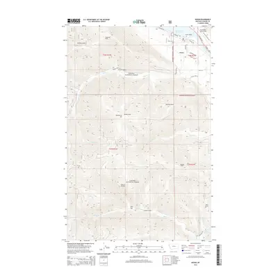 2014 Map of Noxon, 2014 Print