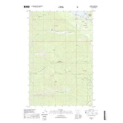 2020 Map of Noxon, 2020 Print
