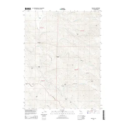 2015 Map of Noyo Hill, 2015 Print