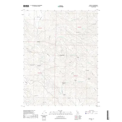 2018 Map of Noyo Hill, 2018 Print