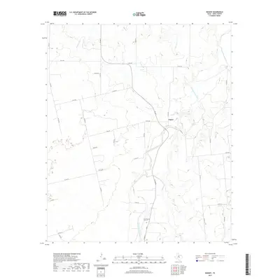 2019 Map of Nugent, 2019 Print