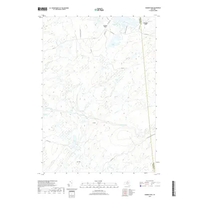 2019 Map of Number Four, 2019 Print