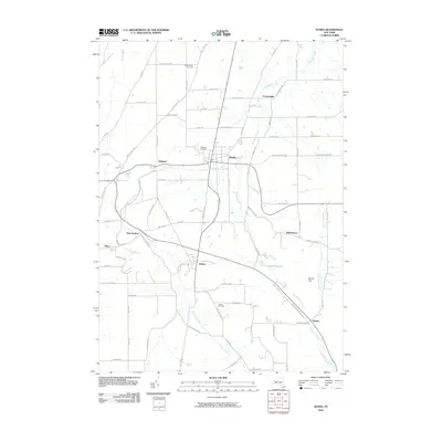 2010 Map of Nunda, 2010 Print
