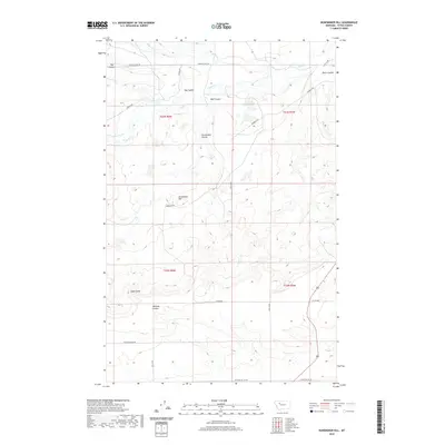 2020 Map of Nunemaker Hill, 2020 Print