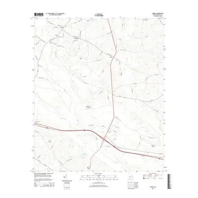 2014 Map of Nunez, 2014 Print
