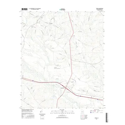 2017 Map of Nunez, 2017 Print