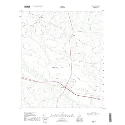 2020 Map of Nunez, 2020 Print
