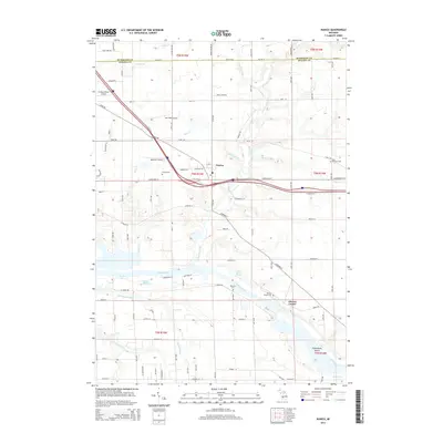 2014 Map of Nunica, 2014 Print