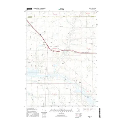 2017 Map of Nunica, 2017 Print