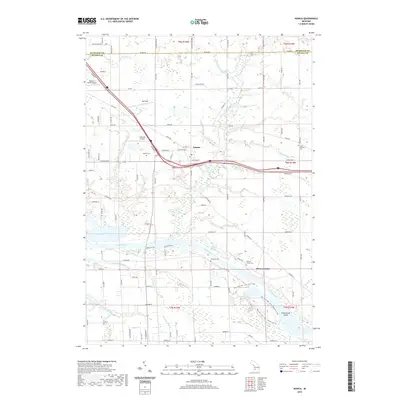 2019 Map of Nunica, 2019 Print