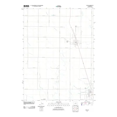 2010 Map of Nunn, 2010 Print