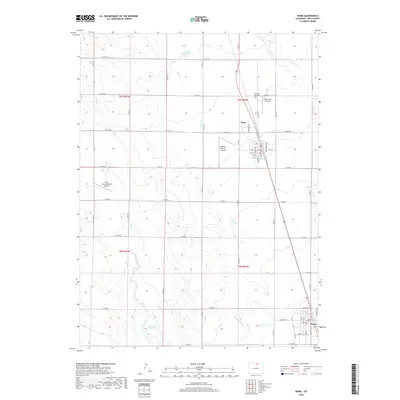 2019 Map of Nunn, 2019 Print