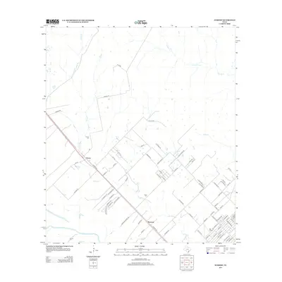 2013 Map of Nursery, 2013 Print