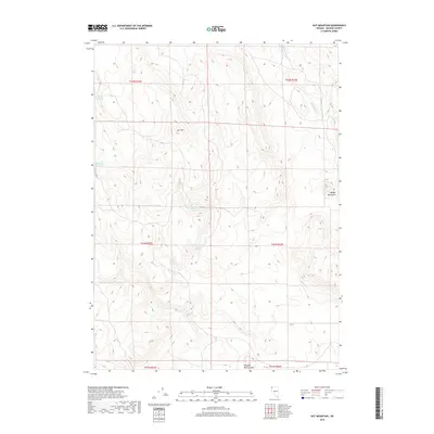 2018 Map of Nut Mountain, 2018 Print