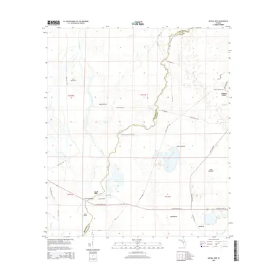 2015 Map of Nutall Rise, 2015 Print