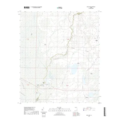 2018 Map of Nutall Rise, 2018 Print