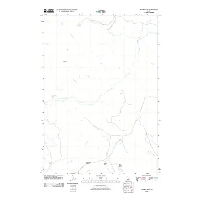 2010 Map of Nutmeg Flat, 2010 Print