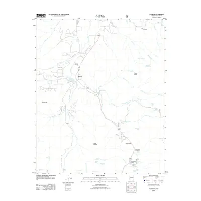 2011 Map of Nutrioso, 2011 Print