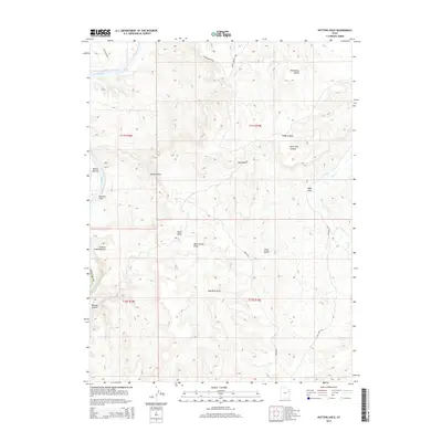 2014 Map of Nutters Hole, 2014 Print