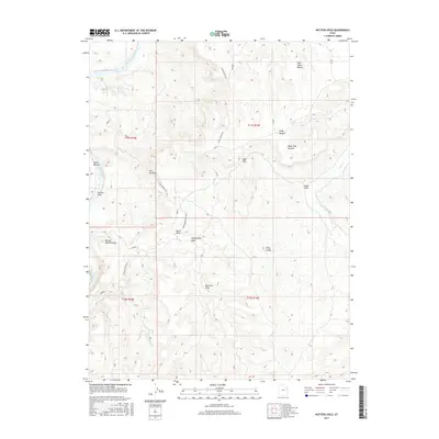 2017 Map of Nutters Hole, 2017 Print