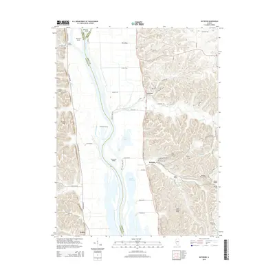 2015 Map of Nutwood, 2015 Print