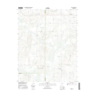 2016 Map of Nuyaka, 2016 Print