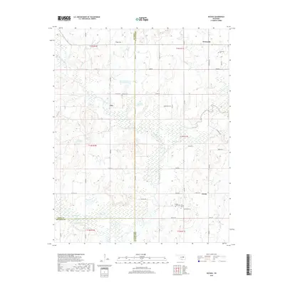 2018 Map of Nuyaka, 2018 Print