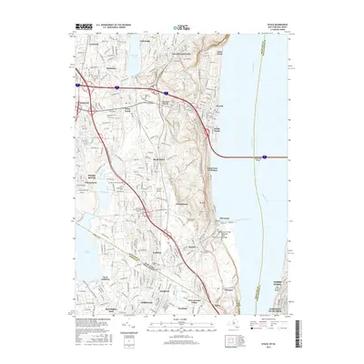 2016 Map of Nyack, 2016 Print