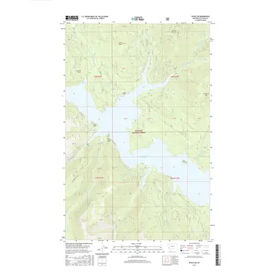 2017 Map of Nyack SW, 2017 Print