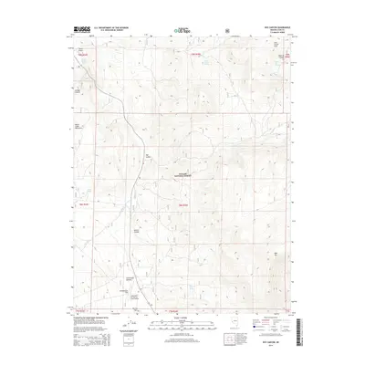 2014 Map of Nye Canyon, 2014 Print