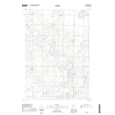 2018 Map of Nye, 2018 Print