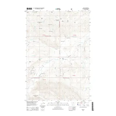 2014 Map of Nye, 2014 Print