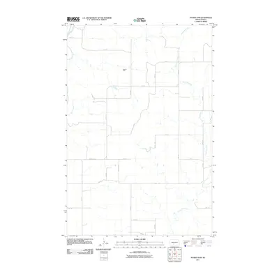 2011 Map of Nygren Dam, 2011 Print