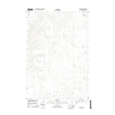 2014 Map of Nygren Dam, 2014 Print