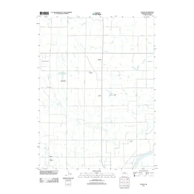 2011 Map of Nysted, 2011 Print