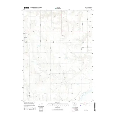 2014 Map of Nysted, 2014 Print
