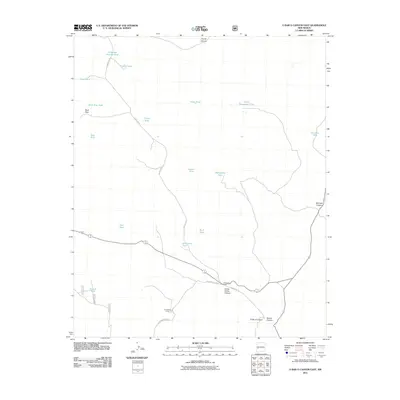 2011 Map of O Bar O Canyon East, 2011 Print