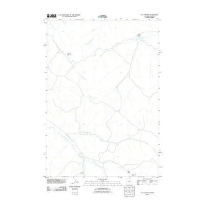 2011 Map of O T O Ranch, 2011 Print