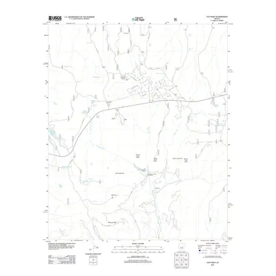 2011 Map of O W Point, 2011 Print